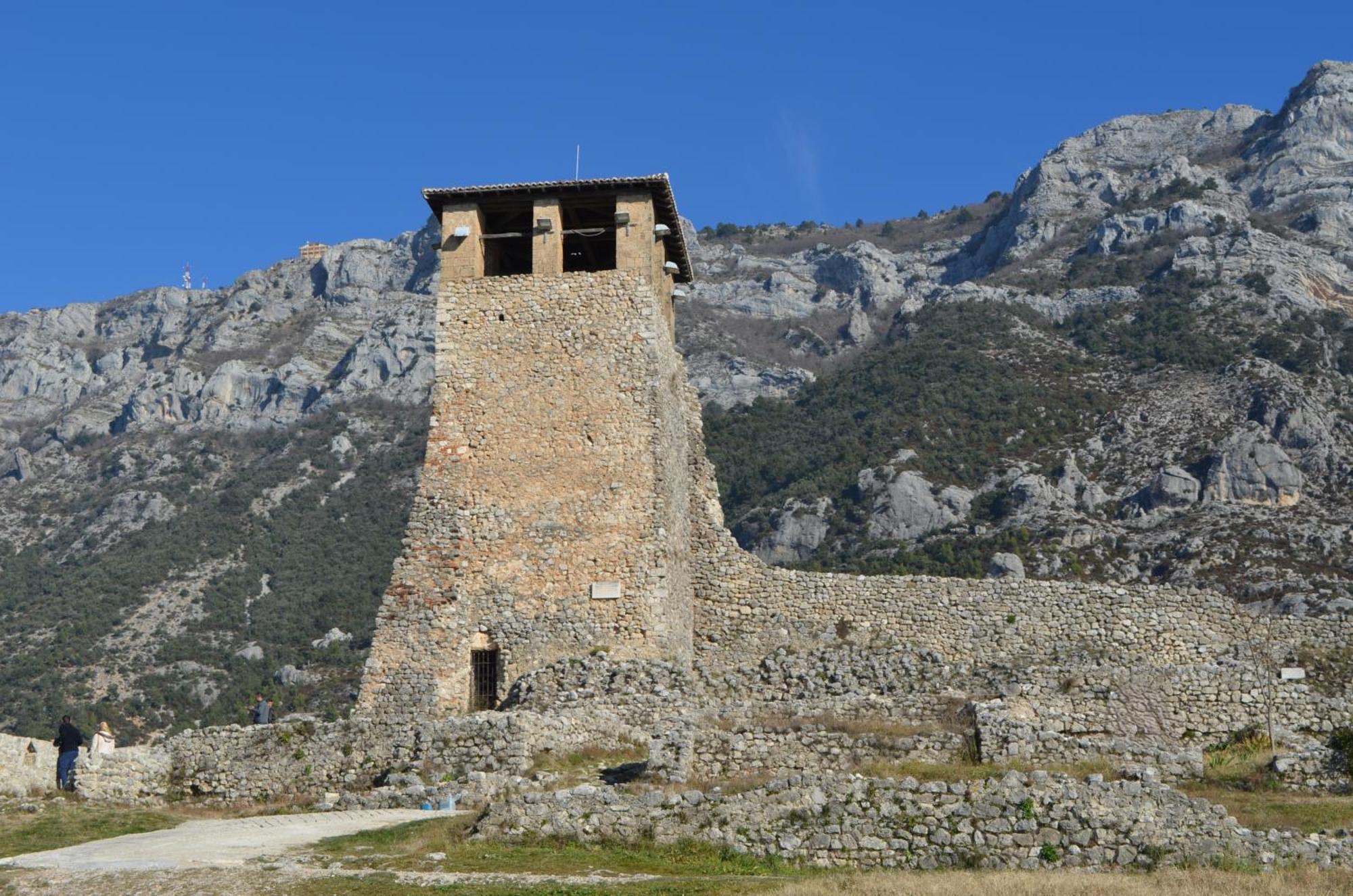 The House Of Dollma , Inside Kruja Castle Hotell Exteriör bild