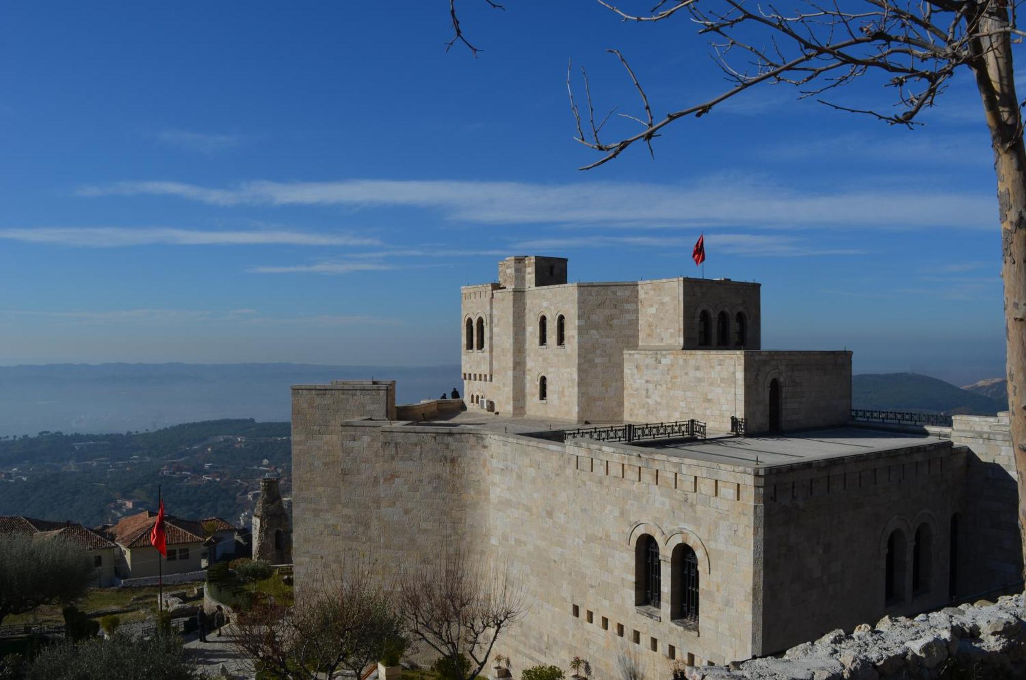 The House Of Dollma , Inside Kruja Castle Hotell Exteriör bild